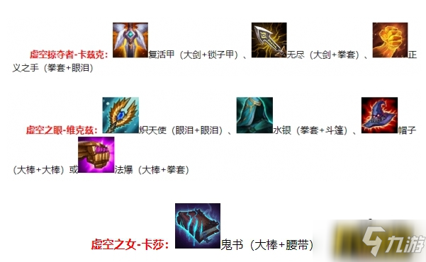 云顶之弈10.9虚空斗法刺阵容怎么运营-10.9虚空斗法刺阵容运营思路详解