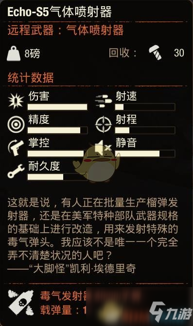 《腐烂国度2》EchoS5气体喷射器获得方法分享