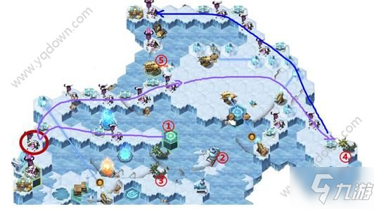 剑与远征霜息冰原攻略 霜息冰原路线图文攻略流程[多图]
