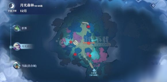 梦幻新诛仙揽月秘宝全宝箱位置分享
