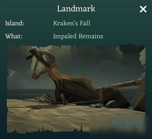盗贼之海西北海滩被钉住的遗迹在哪 KrakensFall解谜答案介绍