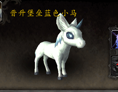 魔兽世界9.0晋升堡垒蓝色小马怎么样 新小宠物晋升堡垒蓝色小马介绍