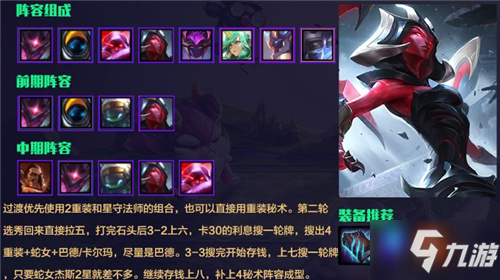 云顶之弈10.13强势阵容推荐 云顶之弈10.13S级阵容玩法攻略