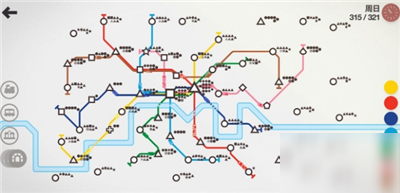 模拟地铁伦敦图高分技巧