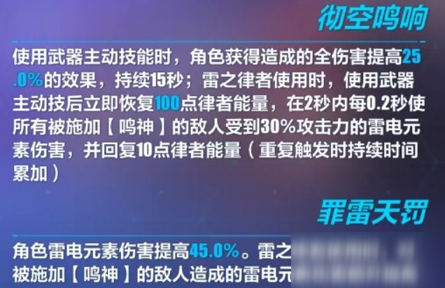 崩坏3天殛之境裁决属性怎么样武器天殛之境裁决属性介绍