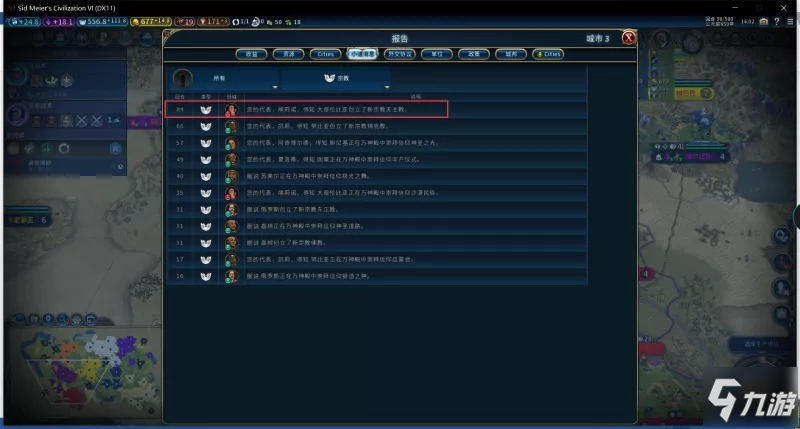 文明6宗教胜利详解