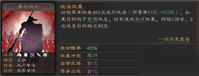 三國志戰(zhàn)略版暴斂四方戰(zhàn)法誰用好