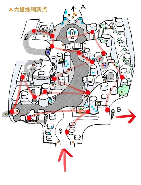 光遇雨林地图攻略烛火路线大全