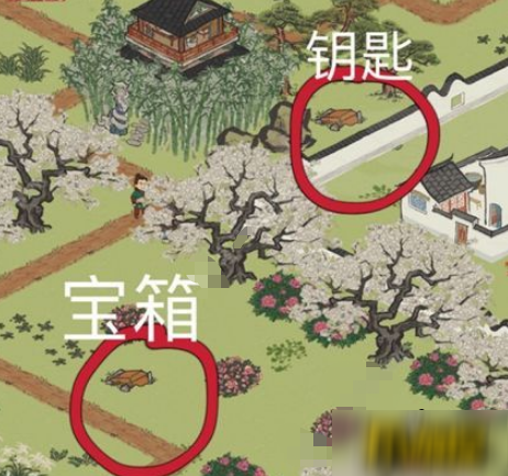 《江南百景图》第二章宝箱在哪里 第二章宝箱位置分享