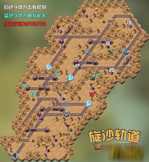 劍與遠征旋沙軌道路線怎么走-旋沙軌道最優(yōu)路線攻略