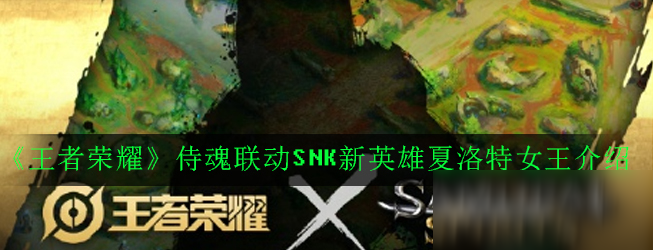 《王者榮耀》侍魂聯(lián)動SNK新英雄夏洛特女王介紹