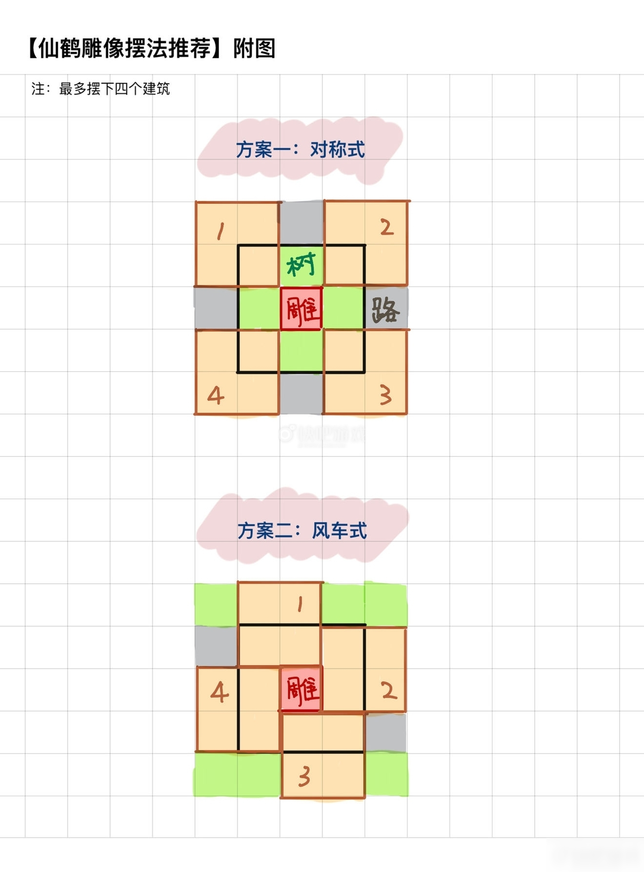 江南百景圖仙鶴銅像擺放攻略