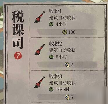 《江南百景图》税课司要升级吗 税课司玩法攻略