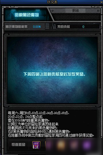 DNF黑色庭院獎勵介紹