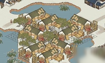 江南百景图分水狸怎么布局 分水狸布局攻略