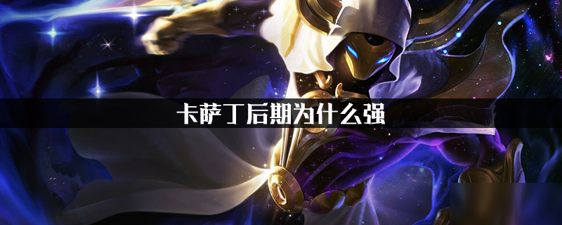 卡萨丁后期为什么强