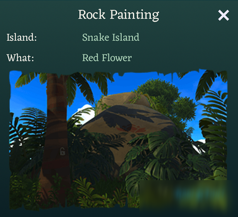 盗贼之海西小岛上的红花彩绘在哪 SnakeIsland解谜位置介绍