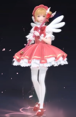 闪耀暖暖魔卡少女樱联动服装怎么样