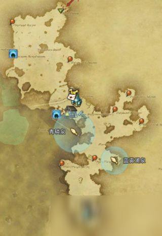 《FF14》5.2萨纳兰渔场分布一览