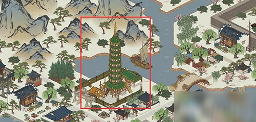 《江南百景图》琉璃塔位置介绍
