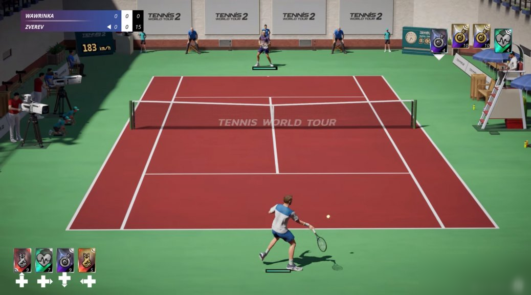 《网球世界巡回赛2》公布首段实际视频与游戏细节