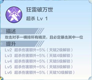 奥奇传说手游星格技能介绍 天威雷神星格怎么得
