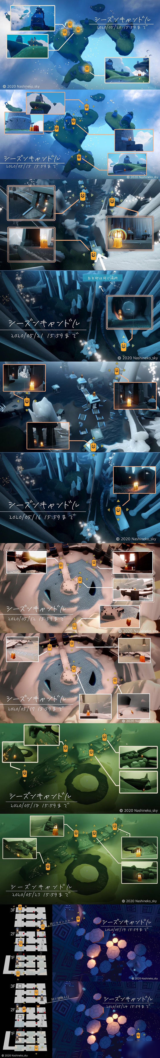 光遇魔法季蜡烛位置介绍