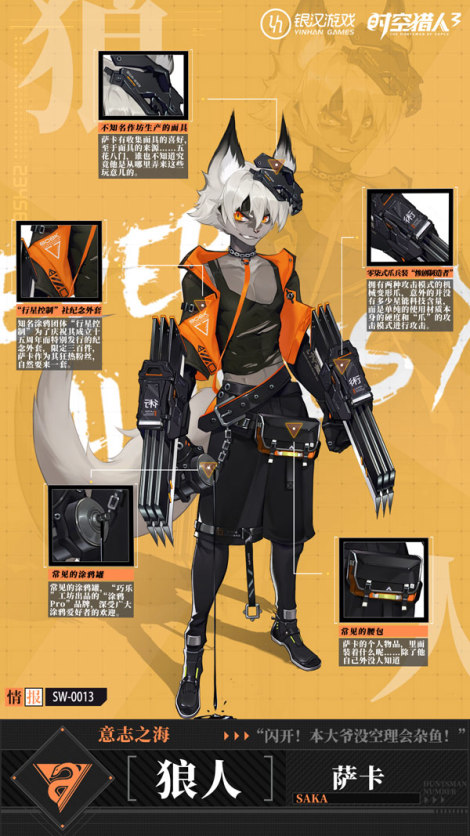 《時空獵人3》獵人檔案狼人：本大爺沒空理會雜魚