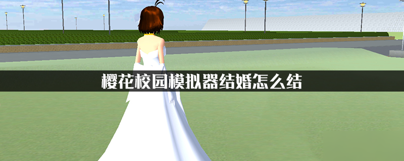 櫻花校園模擬器結(jié)婚怎么結(jié)