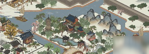 江南百景图栖霞里布局详情
