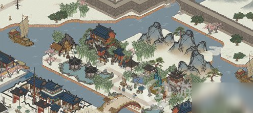 江南百景图栖霞里布局详情