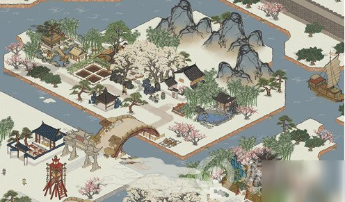 江南百景图栖霞里布局详情