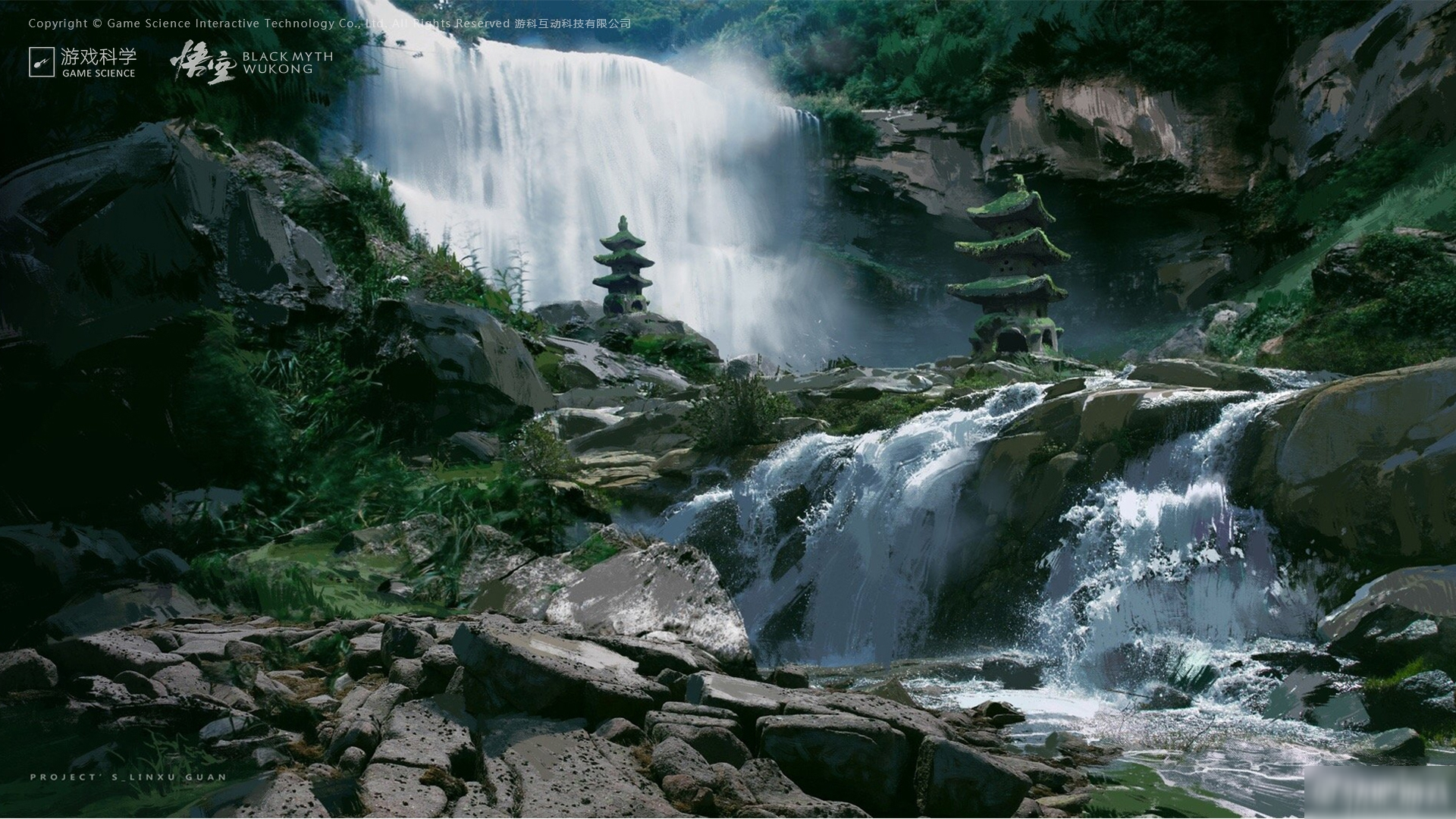 《黑神话：悟空》原画鉴赏 浓浓的暗黑西游风