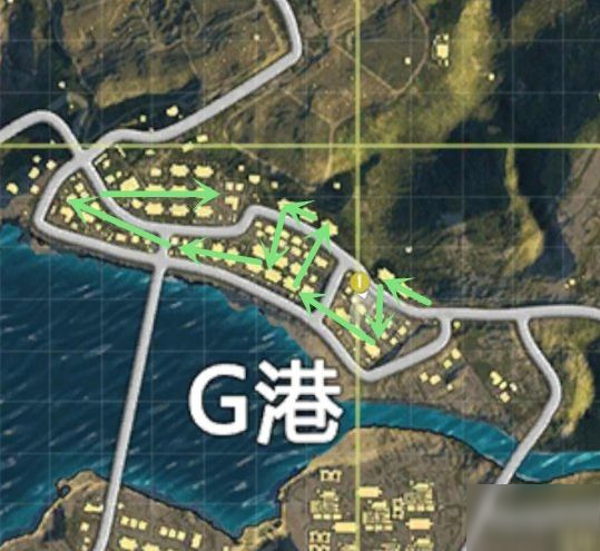 和平精英G港上城区打法