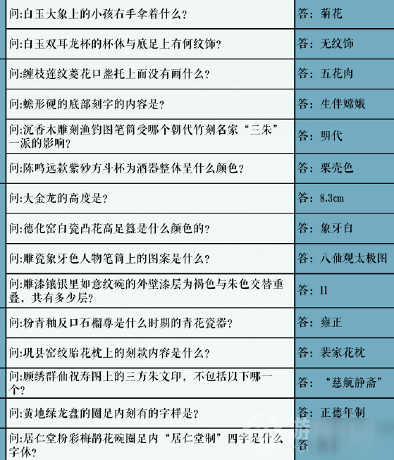 奇跡暖暖吳郡風(fēng)雅題目答案