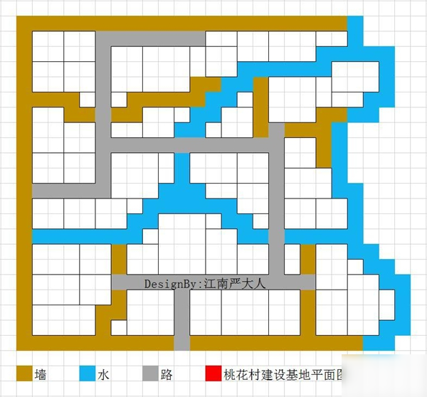 《江南百景图》桃花村攻略 建设基地平面布局一览