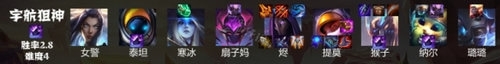 云顶之弈10.15四狙神阵容怎么搭配