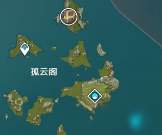 原神死兆星号岩神瞳在哪里