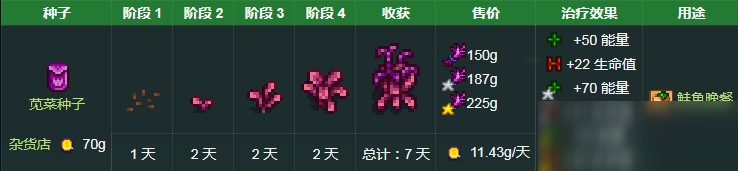 星露谷物语苋菜怎么获得