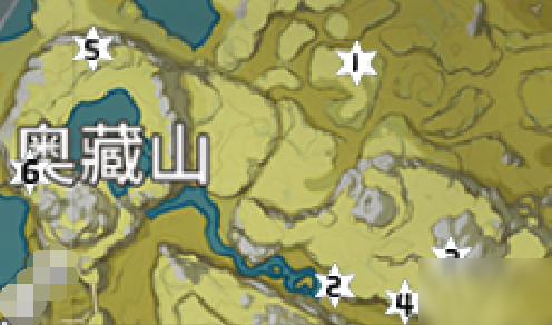 原神奥藏山岩神瞳位置一览