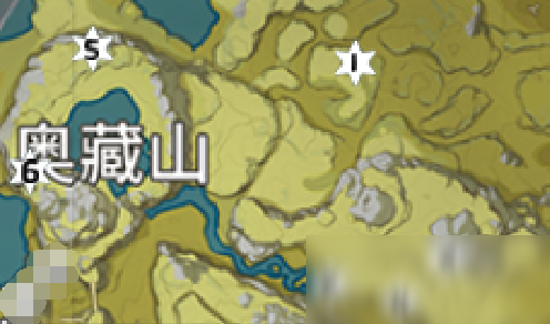 《原神》奧藏山巖神瞳位置一覽