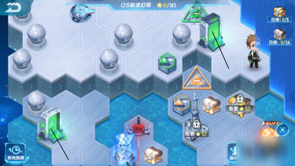 QQ飞车手游S18极速幻境第二天怎么过？北地冰港通关路线分享[多图]
