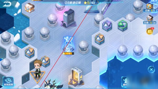 QQ飞车手游S18极速幻境第二天怎么过？北地冰港通关路线分享[多图]
