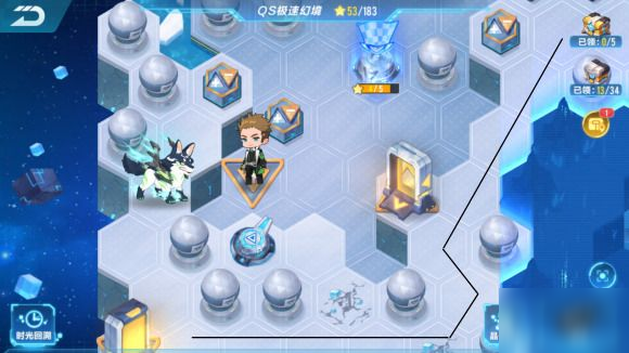 QQ飞车手游S18极速幻境第二天怎么过？北地冰港通关路线分享[多图]