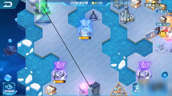 QQ飞车手游S18极速幻境第二天怎么过？北地冰港通关路线分享[多图]