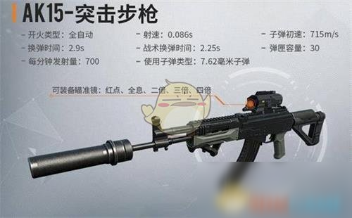 《黎明覺醒》AK15槍械介紹