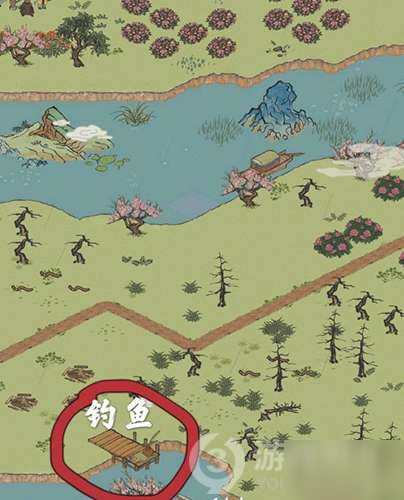 《江南百景图》钓鱼的地方在哪 钓鱼位置分享