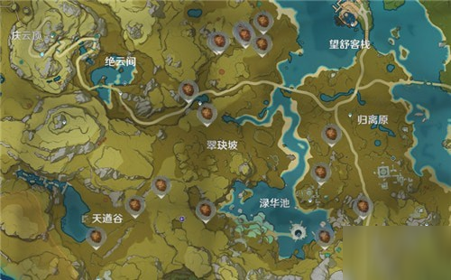 原神松果在哪 松果分布位置大全