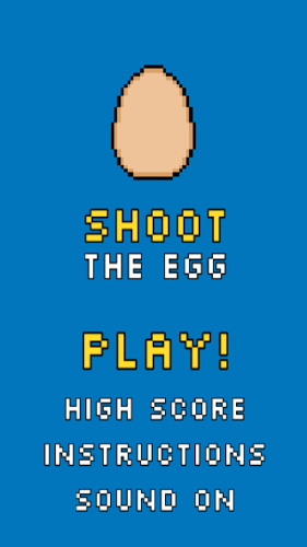 shoot the egg