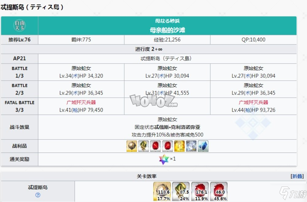 fgo2.5.1free本配置攻略 神代巨神海洋亚特兰蒂斯自由关卡掉落